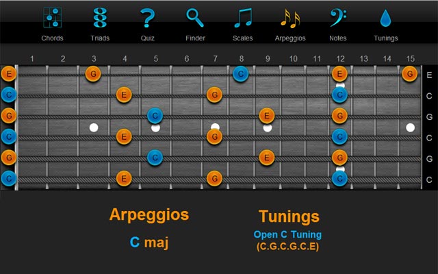 Alternate Guitar Tunings Chordfinder Com