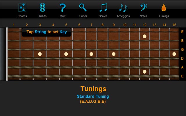 Standard Tuning - ChordFinder.com