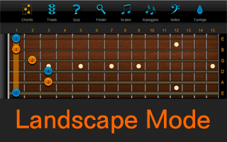 Chord Finder Landscape Version