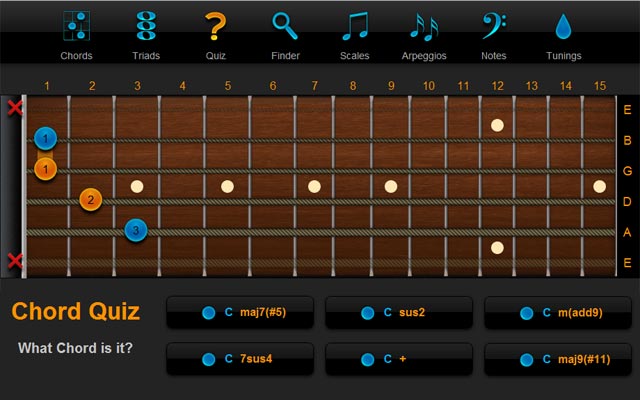 Chord Quiz - ChordFinder.com